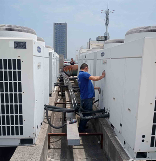 平凉市中央空调制热和不制冷系统维修方法